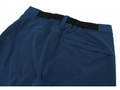 Ladies mountain and trekking 3/4 pants ROW moroccan blue