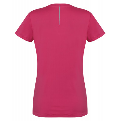 Ladies active short sleeve T-shirt SAFFI carmine rose 2