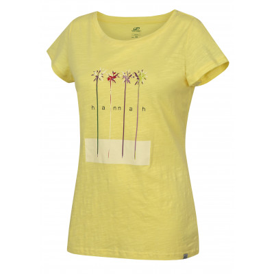 Ladies city short sleeve T-shirt SALDIVA limelight