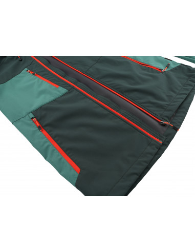 Vīriešu pārgājienu jaka SELBY LITE čiekuru zaļš/egles