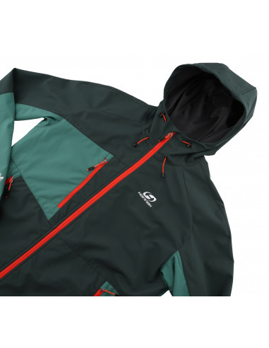 Vīriešu pārgājienu jaka SELBY LITE čiekuru zaļš/egles