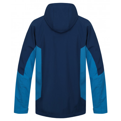 Mens mountain and trekking jacket SELBY LITE moroccan blue/blue jewel 2