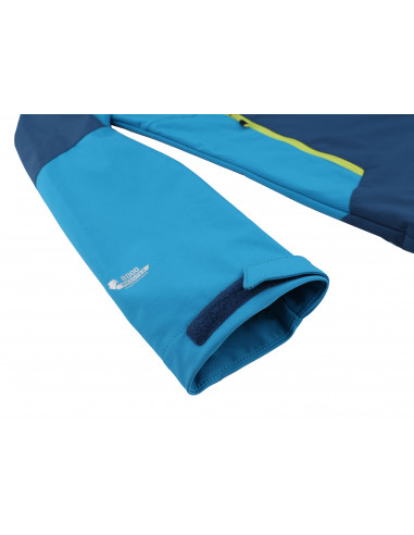 Mens mountain and trekking jacket SELBY LITE moroccan blue/blue jewel