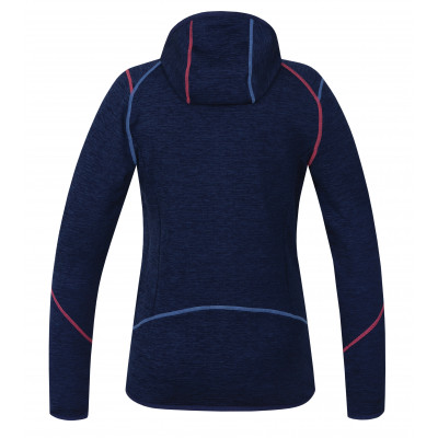 Ladies mountain and trekking sweatshirt SIDRAblue quartz mel 2