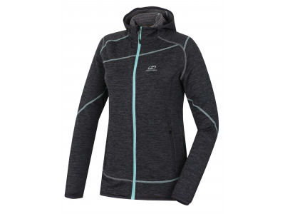 Ladies mountain and trekking sweatshirt SIDRA light gray mel