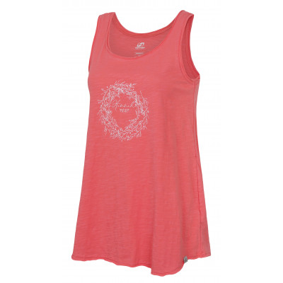 Ladies singlet SIVIUS salmon rose