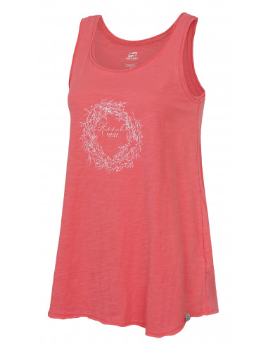 Ladies singlet SIVIUS salmon rose