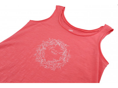 Ladies singlet SIVIUS salmon rose