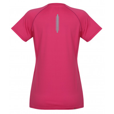 Ladies active short sleeve T-shirt SPEEDLORA carmine rose 2