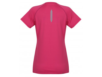 Ladies active short sleeve T-shirt SPEEDLORA carmine rose