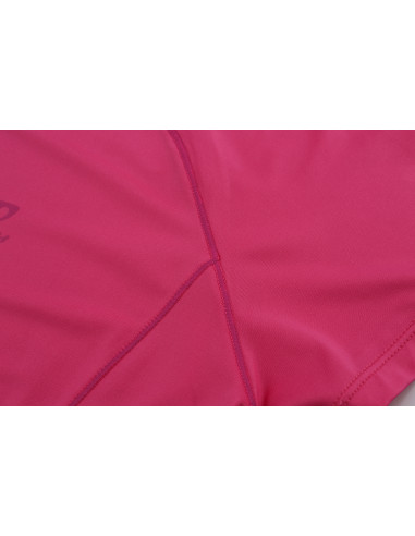 Ladies active short sleeve T-shirt SPEEDLORA carmine rose