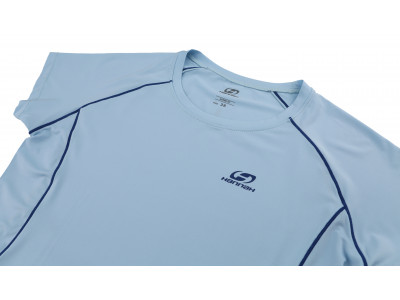 Ladies active short sleeve T-shirt SPEEDLORA cool blue