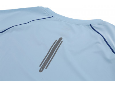 Ladies active short sleeve T-shirt SPEEDLORA cool blue