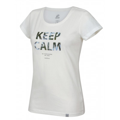 Ladies city short sleeve T-shirt TALIMANA bright white