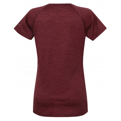 Ladies mountain and trekking short sleeve T-shirt VICKY rhododendron 2