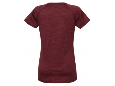 Ladies mountain and trekking short sleeve T-shirt VICKY rhododendron