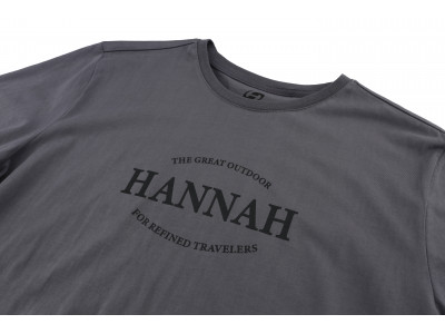 Mens city short sleeve T-shirt WALDORF steel gray