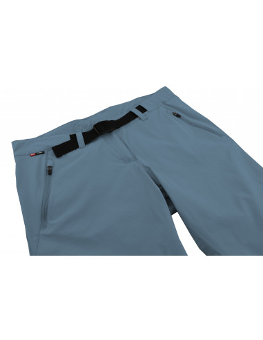 Ladies mountain and trekking shorts TAI provincial blue