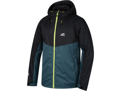 Mens mountain and trekking jacket FELDER anthracite/atlantic deep