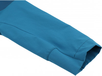 Mens mountain and trekking jacket SAWNEY MAN turkish tile/moroccan blue II