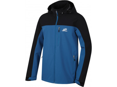 Vīriešu pārgājienu jaka BROLIN LITE JACKET antracīts/marokas zils