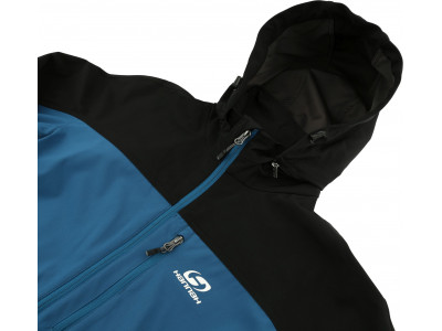 Vīriešu pārgājienu jaka BROLIN LITE JACKET antracīts/marokas zils