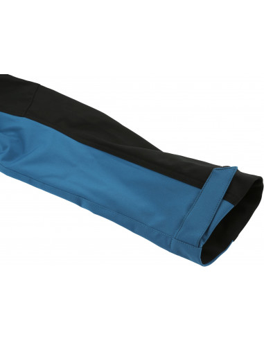 Vīriešu pārgājienu jaka BROLIN LITE JACKET antracīts/marokas zils