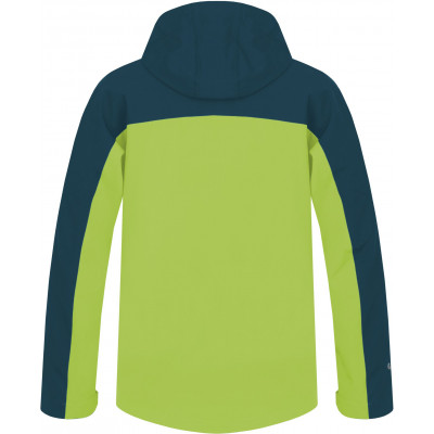 Mens mountain and trekking jacket BROLIN LITE atlantic deep/greenery 2