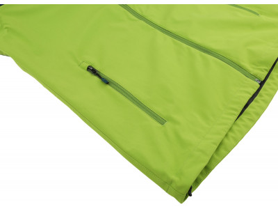 Mens mountain and trekking jacket BROLIN LITE atlantic deep/greenery