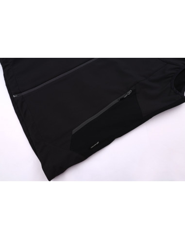 Mens mountain and trekking vest SAUL anthracite