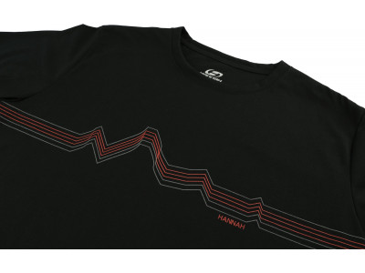 Mens mountain and trekking short sleeve T-shirt BITE (2019) anthracite