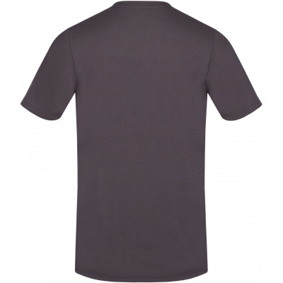 Mens mountain and trekking short sleeve T-shirt BITE (2019) pewter 2