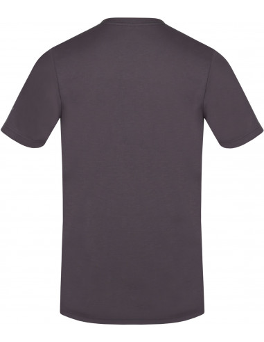 Mens mountain and trekking short sleeve T-shirt BITE (2019) pewter