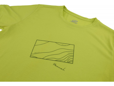 Mens mountain and trekking short sleeve T-shirt BITE (2019) sulphur spring