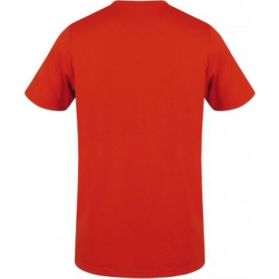 Mens mountain and trekking short sleeve T-shirt BITE (2019) pureed pumpkin 2