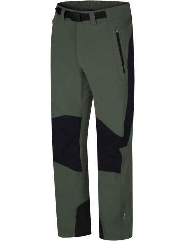 Mens mountain and trekking pants GARWYN thyme/anthracite