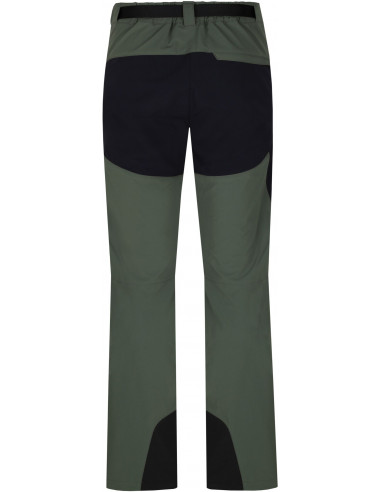 Mens mountain and trekking pants GARWYN thyme/anthracite
