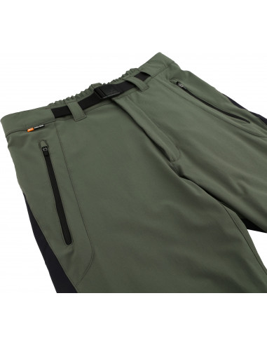 Mens mountain and trekking 3/4 pants GELLERT (2019) thyme/anthracite