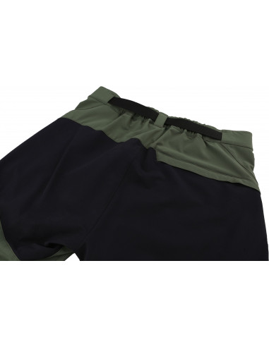 Mens mountain and trekking 3/4 pants GELLERT (2019) thyme/anthracite