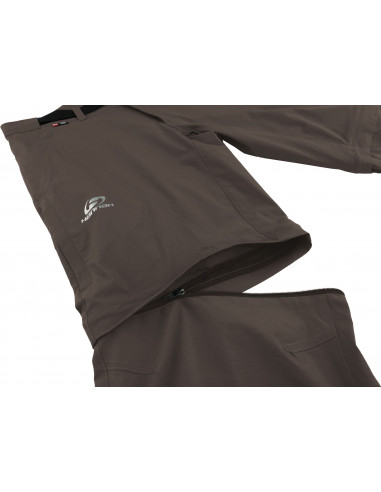 Mens mountain and trekking pants THUMBLE earthy