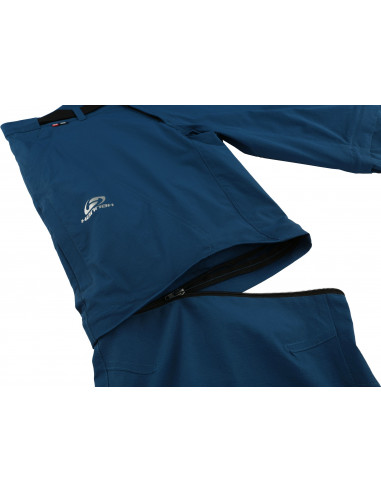 Mens mountain and trekking pants THUMBLE moroccan blue