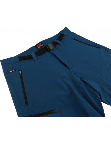 Mens mountain and trekking shorts DOUG moroccan blue