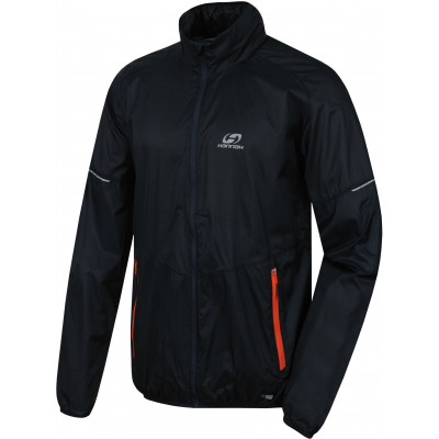 Mens active jacket CALLOW MAN midnight navy (orange)