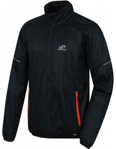 Mens active jacket CALLOW MAN midnight navy (orange)