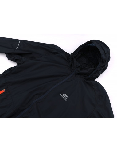 Mens active jacket CALLOW MAN midnight navy (orange)