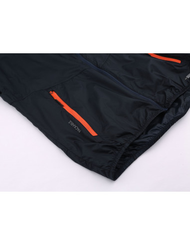 Mens active jacket CALLOW MAN midnight navy (orange)
