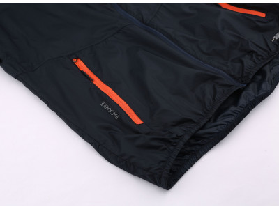 Mens active jacket CALLOW MAN midnight navy (orange)