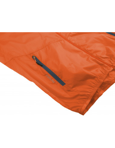 Mens active jacket CALLOW MAN orangeade (navy)