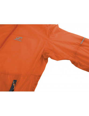 Mens active jacket CALLOW MAN orangeade (navy)