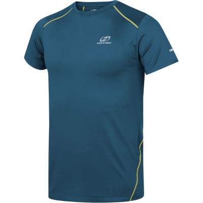 Mens active short sleeve T-shirt PACABA T-SHIRTS mykonos blue (sulphur)